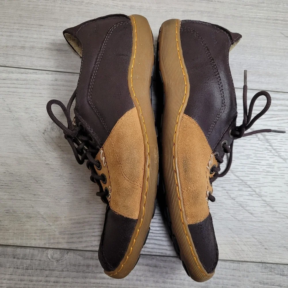 Dr.‎ Martens Shoes Mens US 11 Two-Tone Leather & Suede Oxfords 8C30 Preppy